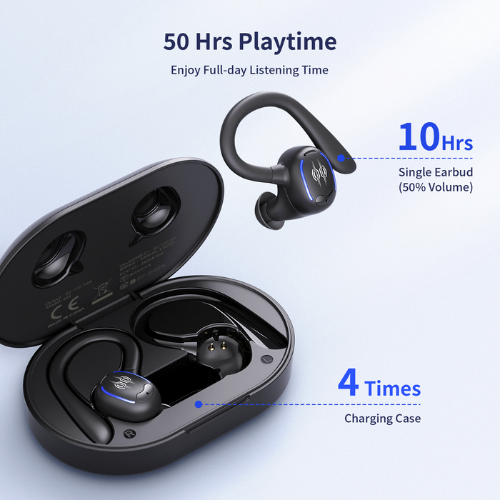 Psier Wireless Earbuds Bluetooth Headphones 50 Hours Playtime Bluetoot 