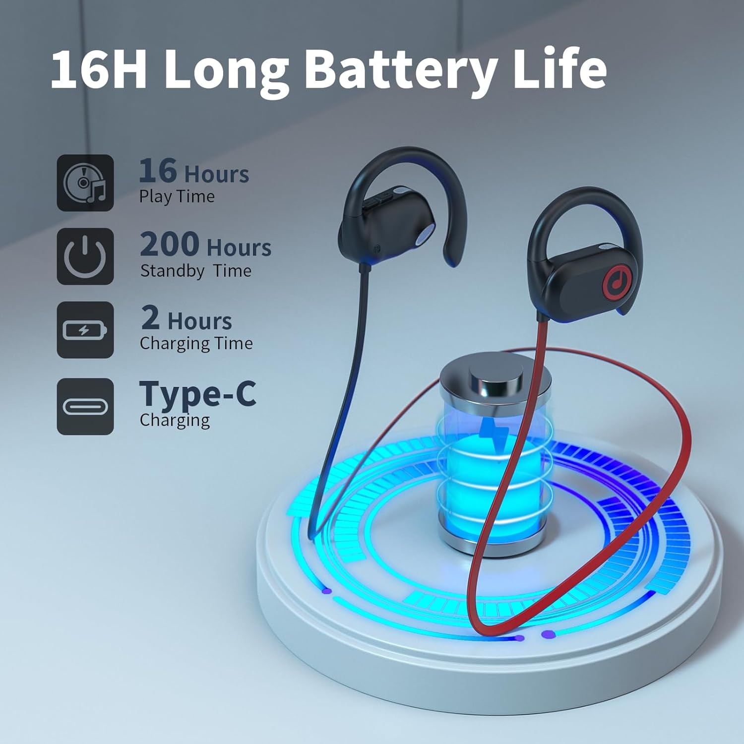 Shops waterproof wireless headphones